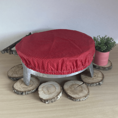 Housse pour Billig “Rouge Pois blancs” (jusque 40 cm)